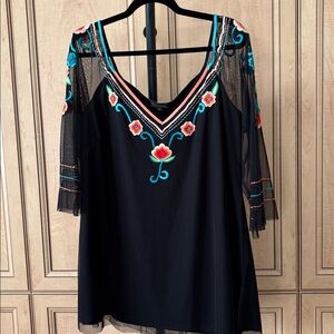 Unique Embroidered Blouse